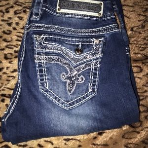 Rock Rival Jeans size 30w 8r 30l straight leg